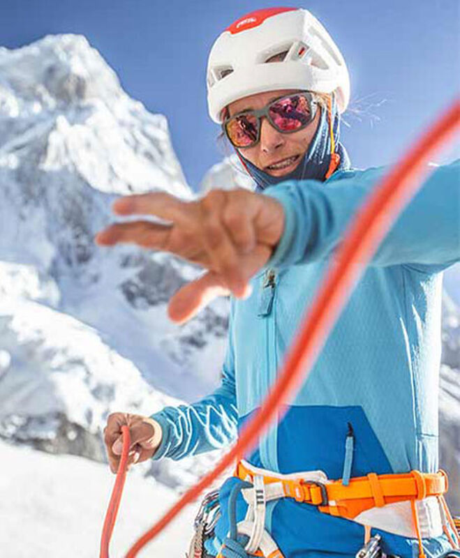 Bold Climber and Accomplished Mountain Guide, Meet Lise Billon