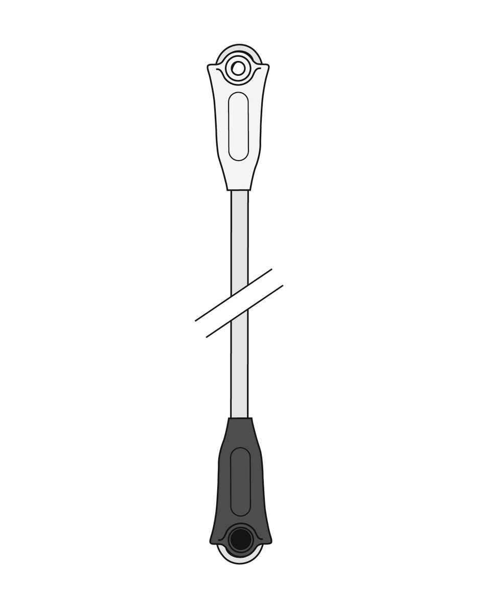 AXIS 11 mm con due terminazioni cucite