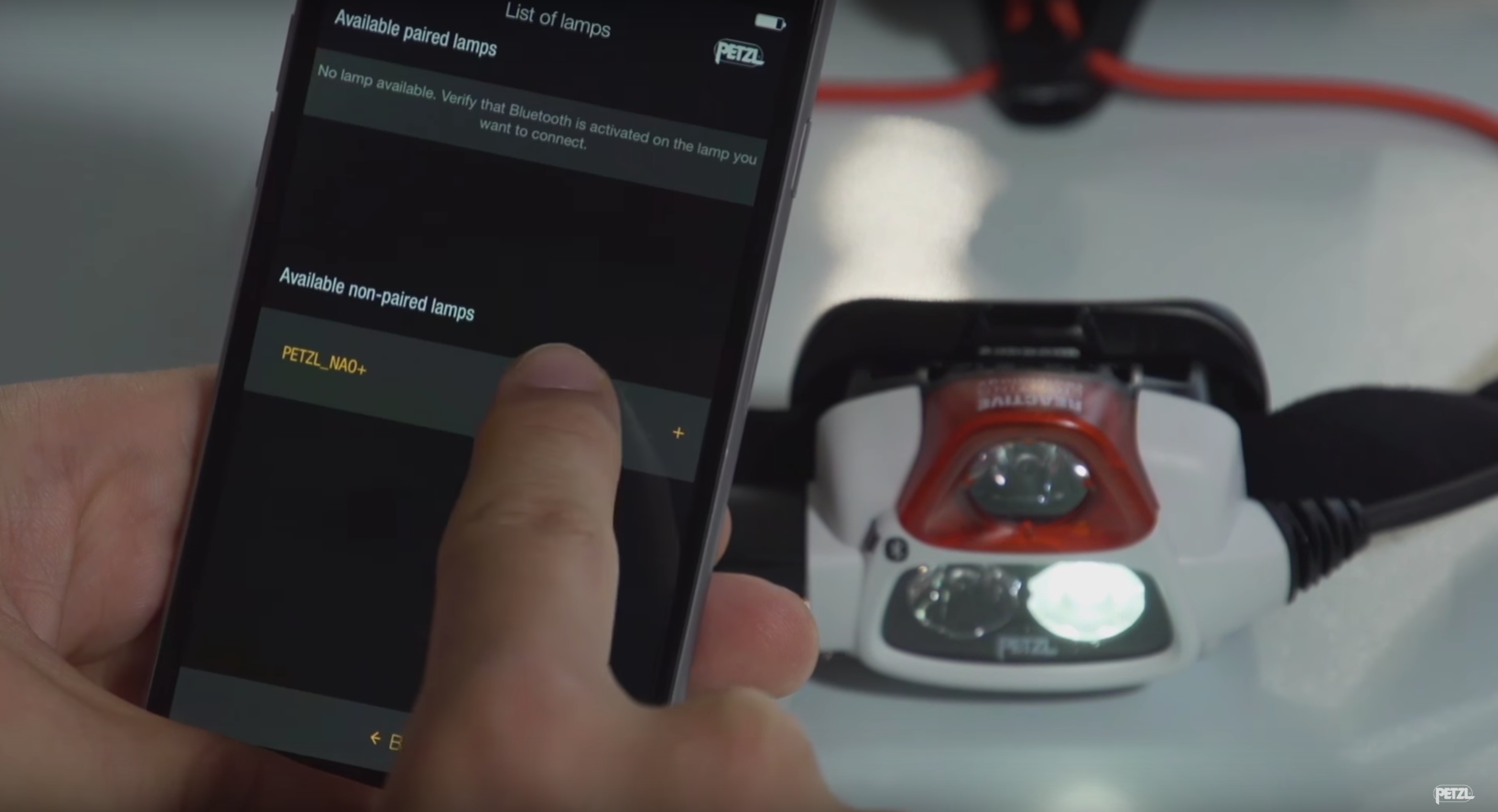 News Petzl How to use your Bluetooth headlamp Petzl USA