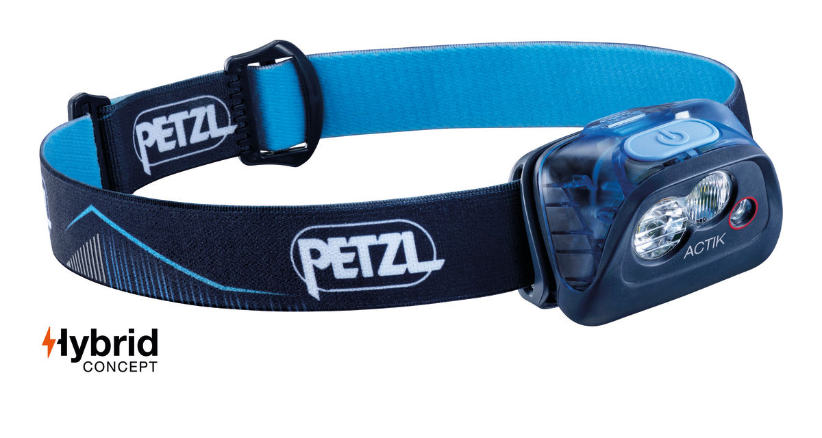 svetilka Petzl, slika je simbolična