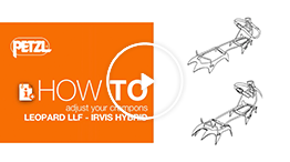 How to properly adjust your LEOPARD LLF and IRVIS HYBRID crampons?