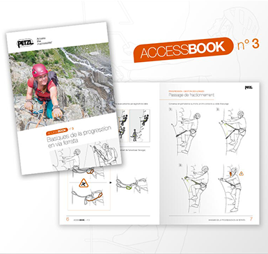 ACCESS BOOK Nr. 3: Grundtechniken des Klettersteiggehens