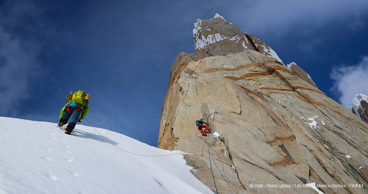 © Petzl - Pierre Labbre / Léo Billon - Maxime Bonniot - GMHM