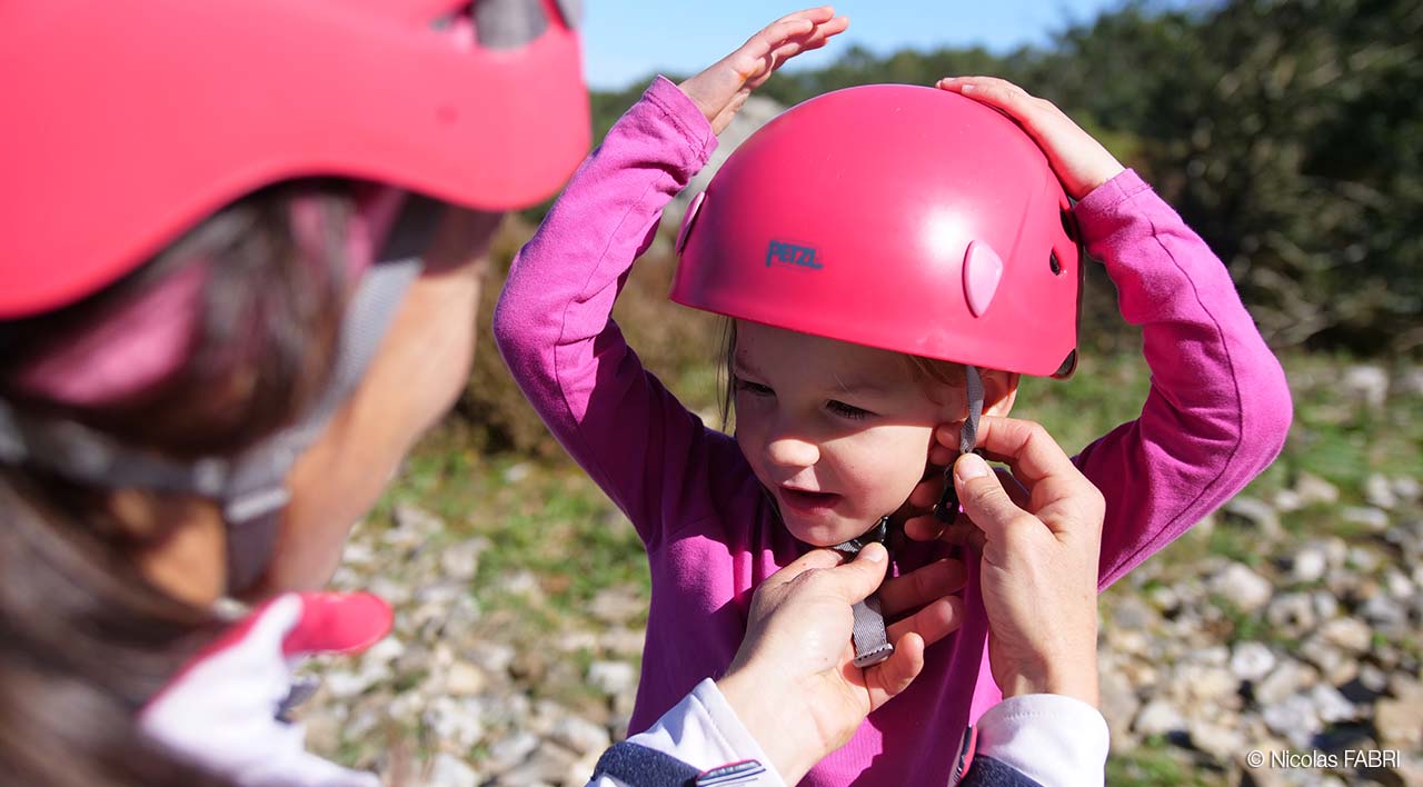 Equiper son enfant pour l'escalade