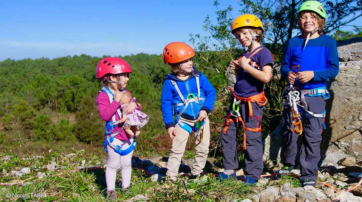 Escalade pour enfant