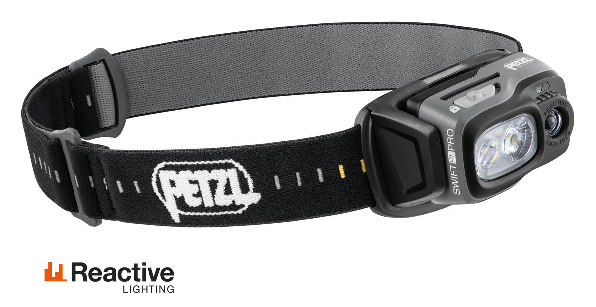 Petzl Swift RL Pro Headlamp Hardhat Mount for Easy Attachment or Removal for sale online 