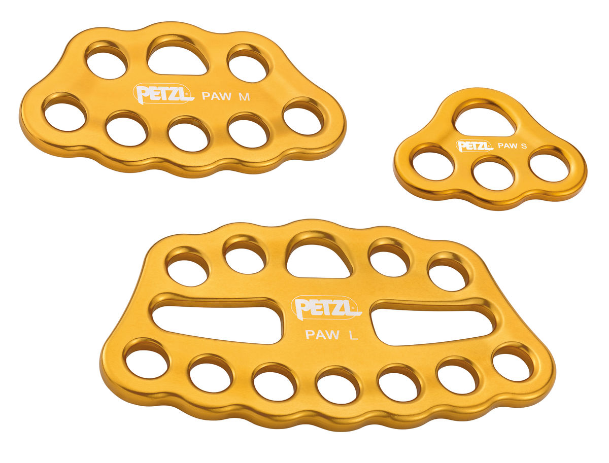 Medium Petzl Paw Rigging Plate Rope Access Rescue Climbing Anchor 