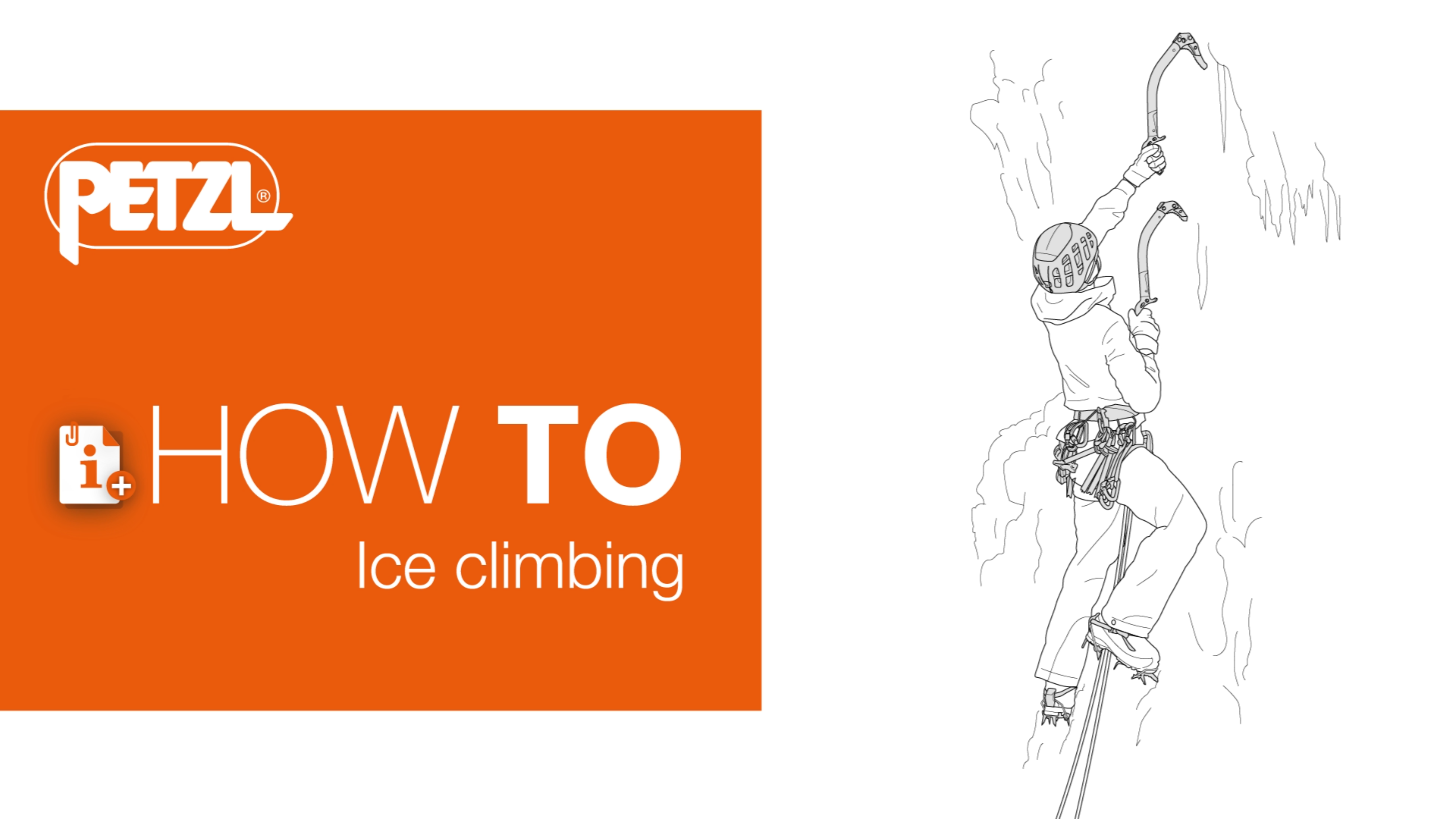 Gestualidad en escalada en hielo - conocimientos básicos