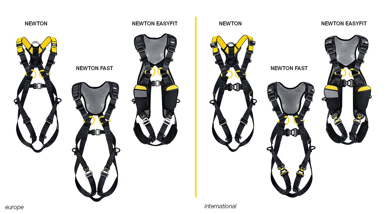 PETZL Newton EASYFIT Easy-to-Don Fall Arrest Harness 