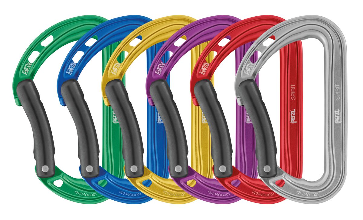 SPIRIT-Karabiner im 6er-Pack