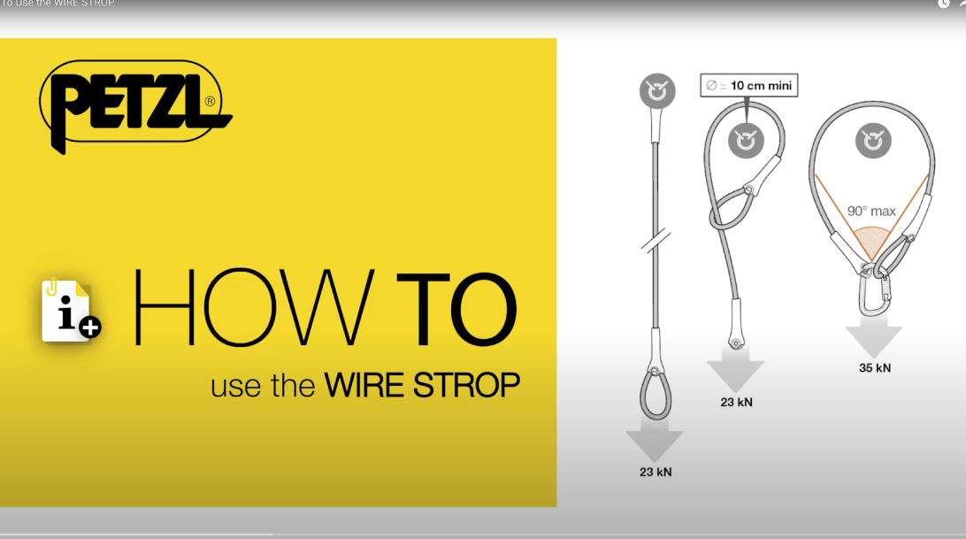 Vídeo - Instalación de la WIRE STROP