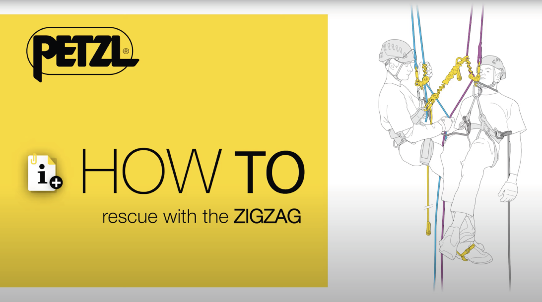 Vidéo - Secours à équipier avec le ZIGZAG