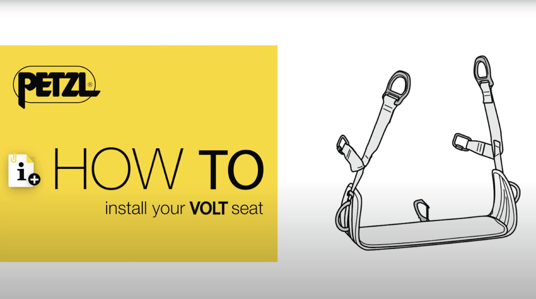 Vidéo - Comment installer une sellette pour harnais VOLT ?