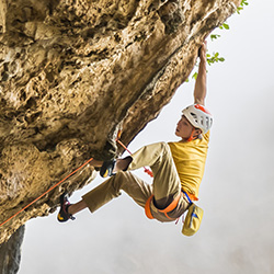 Rock climbing