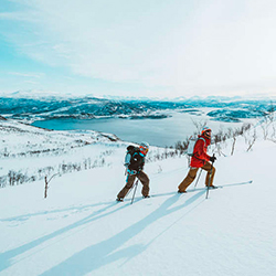 Ski touring