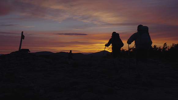 Video screenshot:DAY AND NIGHT ON THE APPALACHIAN TRAIL WITH PETZL