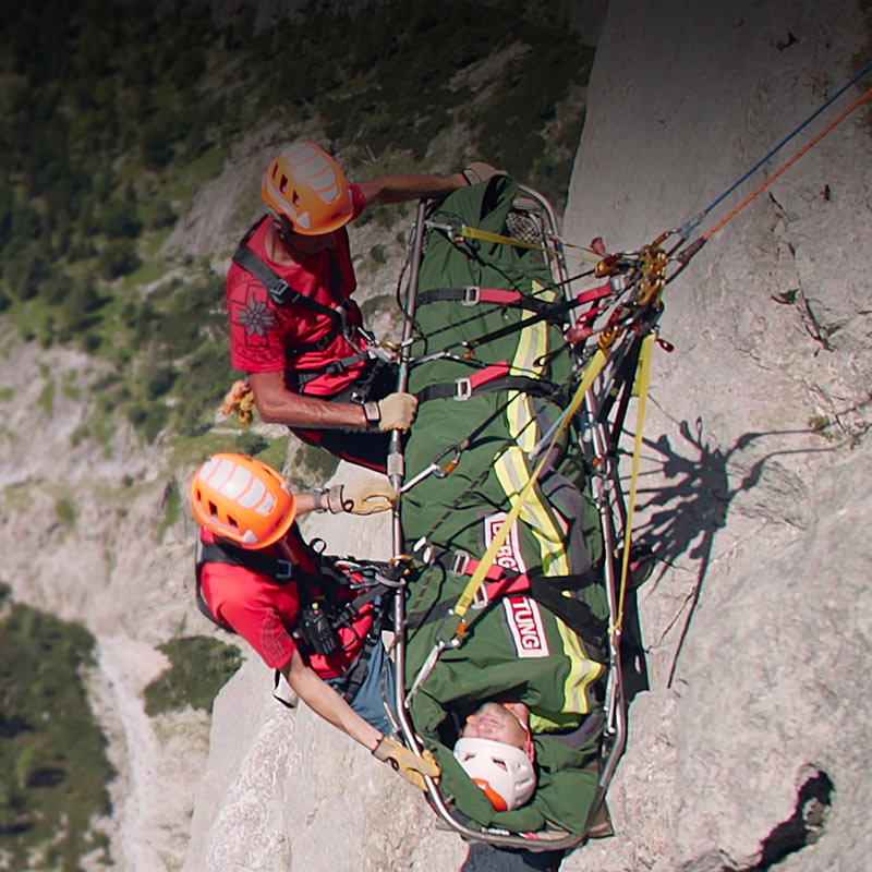 Training on Difficult Terrain: Austrian Mountain Rescue