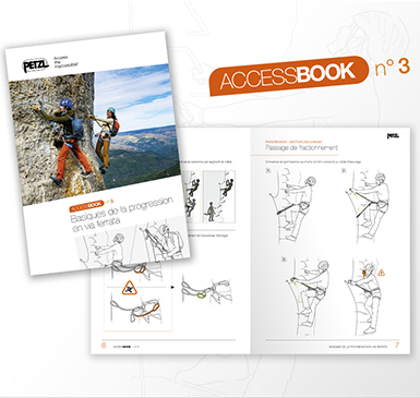 ACCESS BOOK Nr. 3: Grundtechniken des Klettersteiggehens