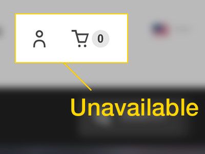 Please note that login and orders on our website are currently unavailable.
