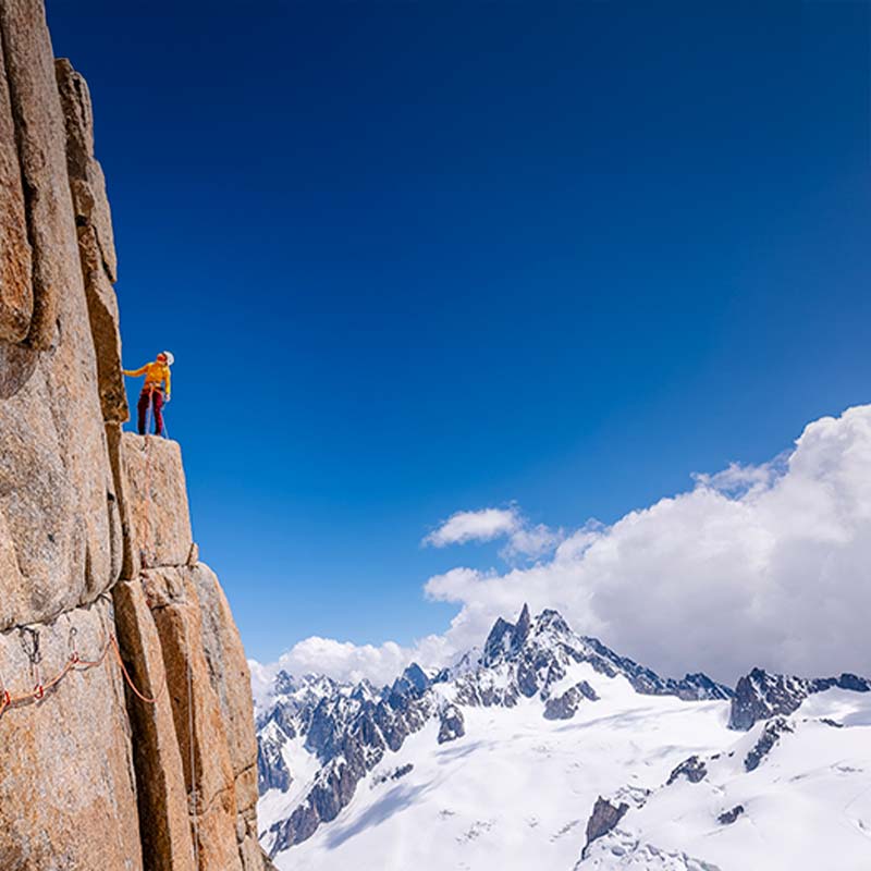 Auf Bonattis Spuren am Grand Capucin