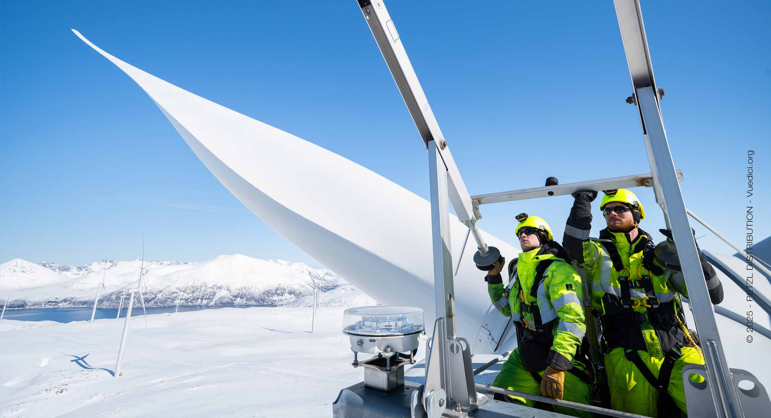 Utilisation des harnais VOLT® sur le terrain.