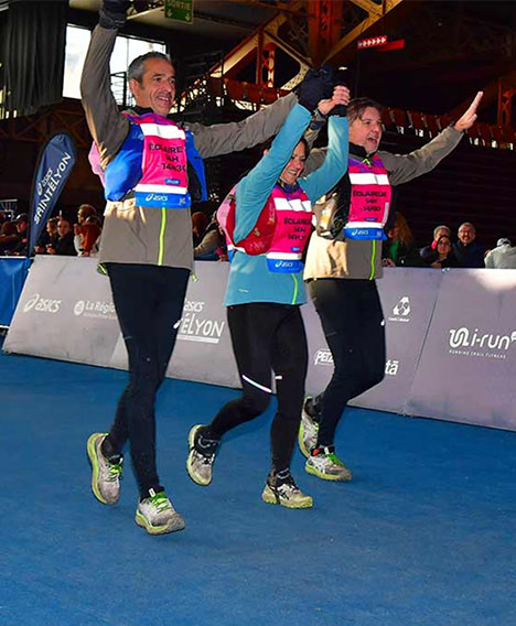 &Eacute;claireurs de la Asics Saint&eacute;Lyon&reg; : ils partagent la nuit