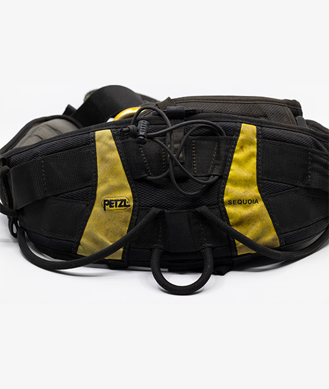 How do I wash my rope or harness?