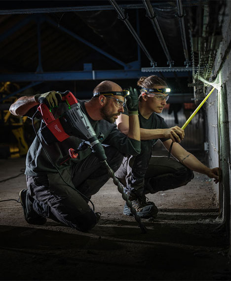 Stirnlampen: f&uuml;r sichere Arbeitseins&auml;tze