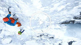 Video: The basics of ice climbing: ice screw placement, belays, v-threads