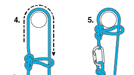 Backing-up the ASCENTREE with the ZIGZAG during tree access