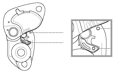 Fixed side plate hole