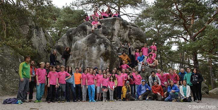 © PETZL TEAMCAMP4 BLEAU 2013
