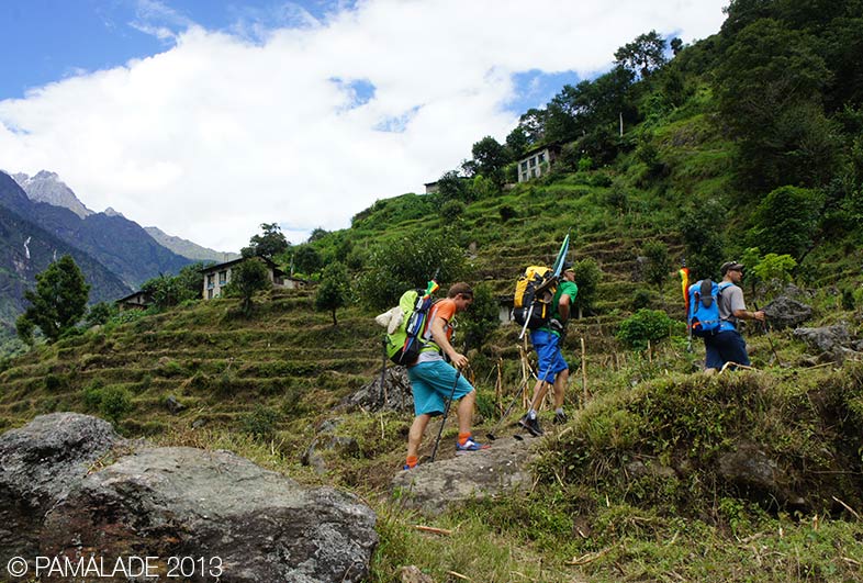 Expedition face sud Gaurishankar © PALAMADE 2013