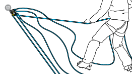 Secours crevasse n° 3 : mouflages pour le secours en crevasse