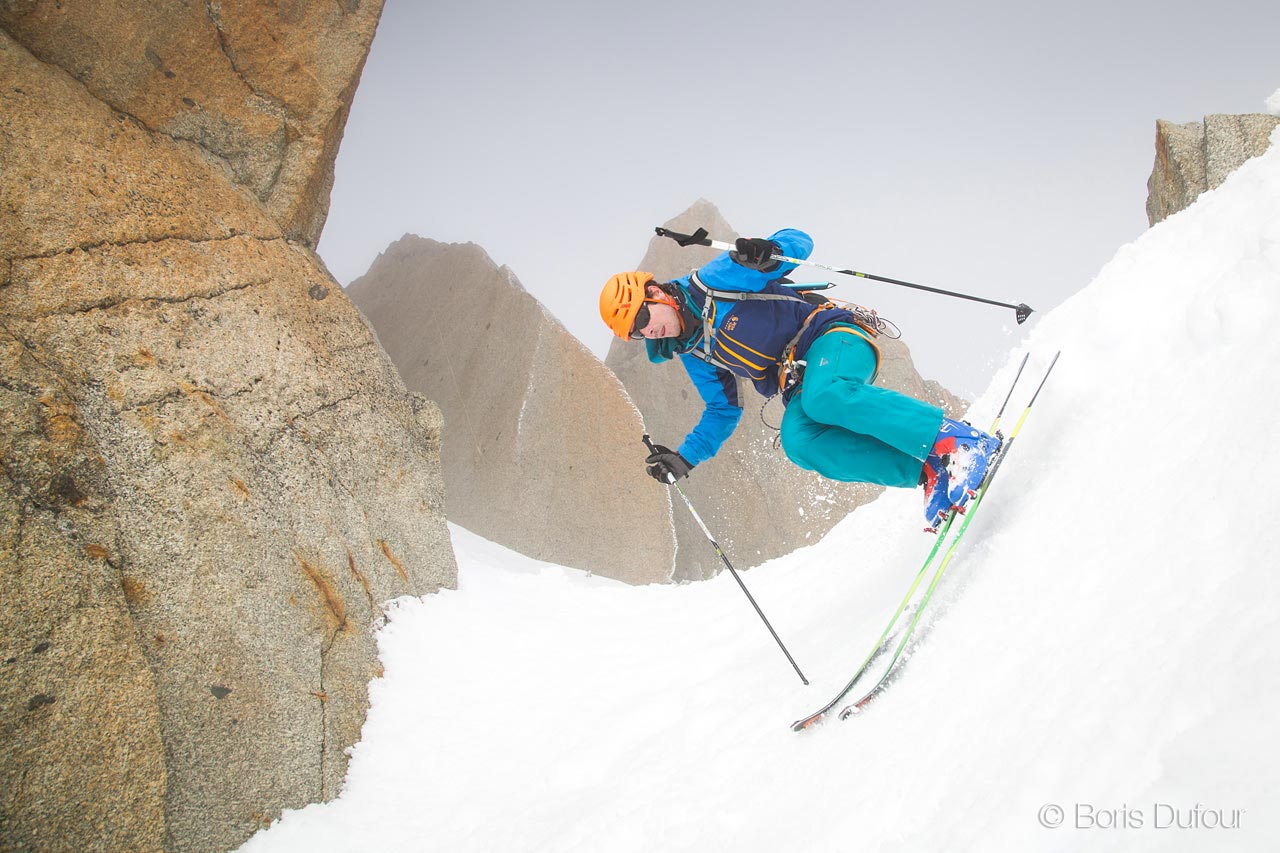 Vivian Bruchez amorce un virage © Boris Dufour