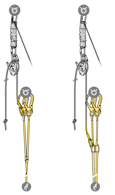 Several attachment points may be reachable from the structure: