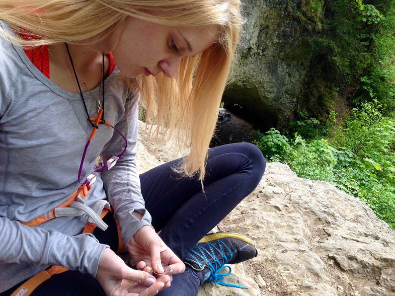 Lena Herrmann Fingerpflege Cut Klettern