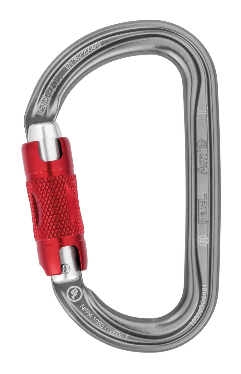Auto Locking Twist Locking Carabiner Aluminium for Climbing Caving Rescue 28kN 