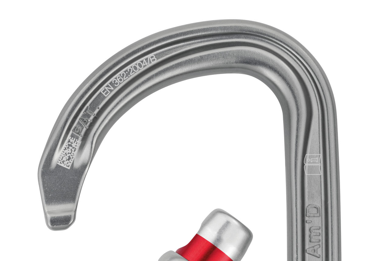 Petzl Am'd Pin-lock Carabiner Requires Key to Open for Zipline Parks Pm34apl for sale online 