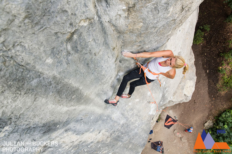 Lena Herrmann Petzl Junior Rock Camp