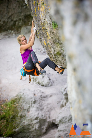Lena Herrmann Petzl Junior Rock Camp