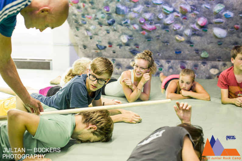 Petzl Junior Rock Camp Ruben Firnenburg