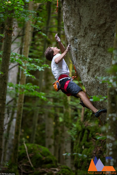 Petzl Junior Rock Camp Ruben Firnenburg