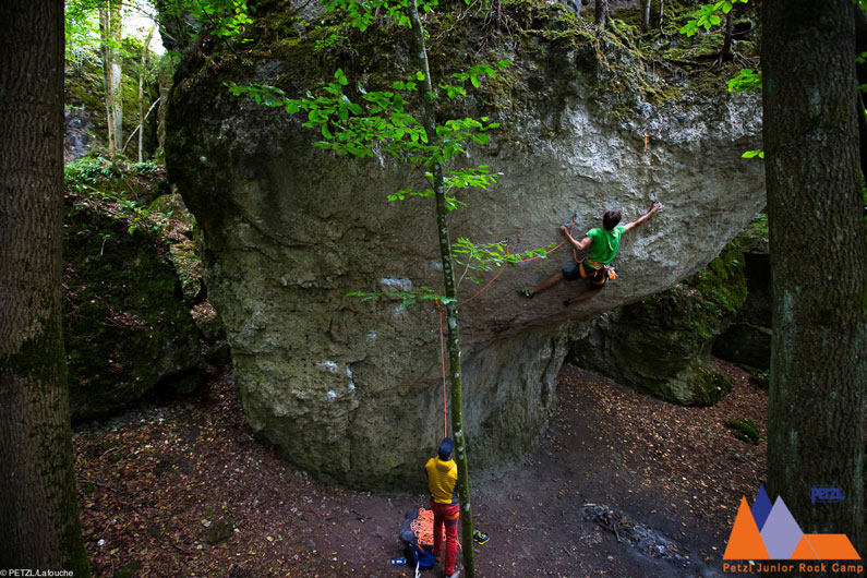 Petzl Junior Rock Camp Ruben Firnenburg