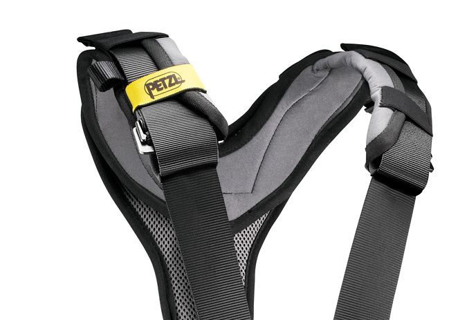 Foam-padded shoulder straps