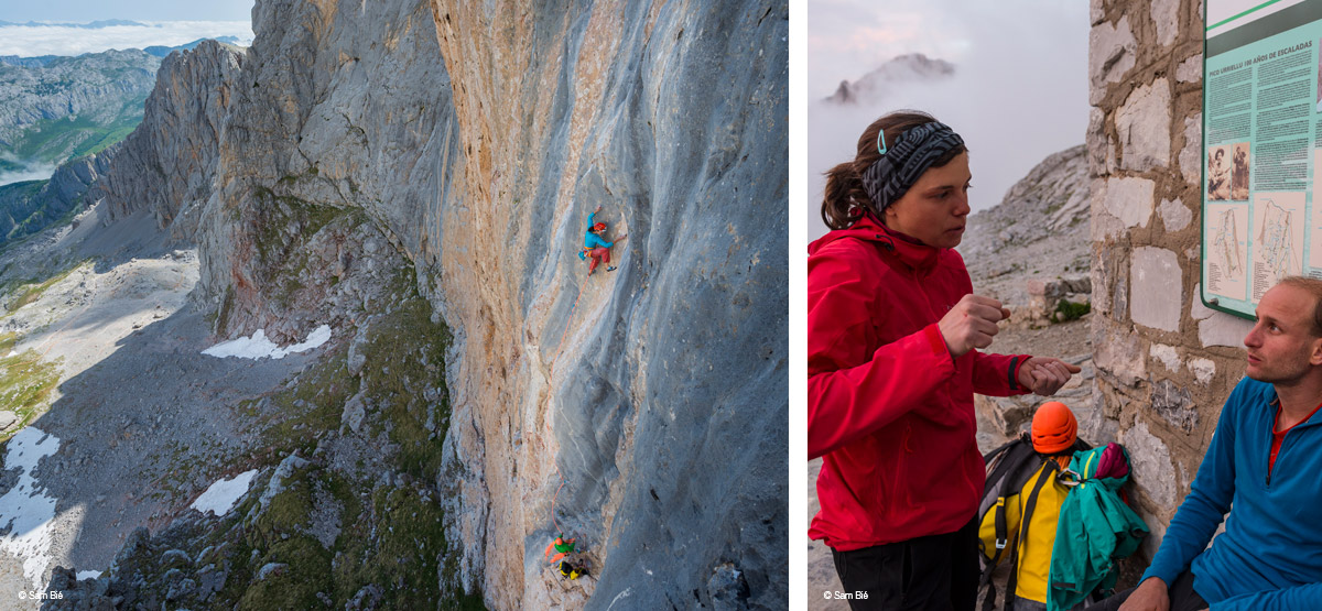 Nina Caprez - Orbayu © Petzl - Sam Bié