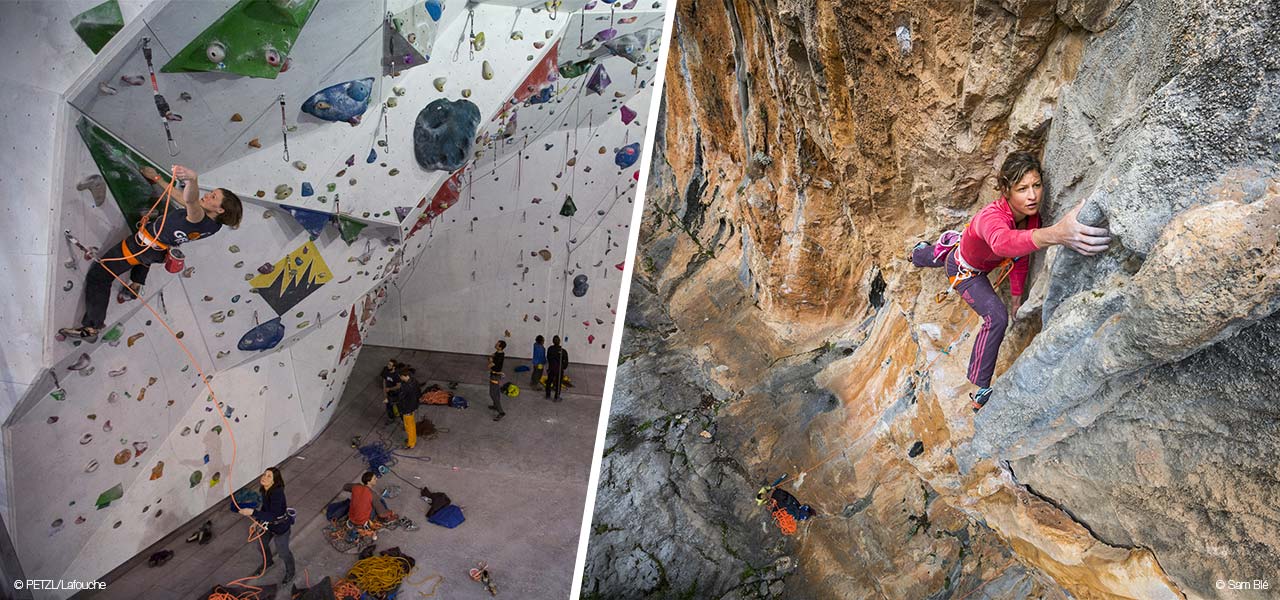 Assurer en salle et en falaise avec GRIGRI +